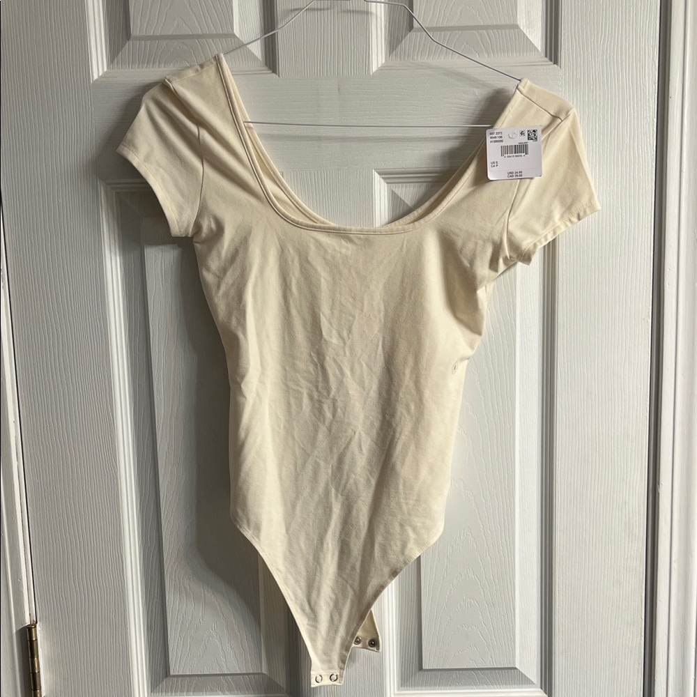 Cream Women's Top